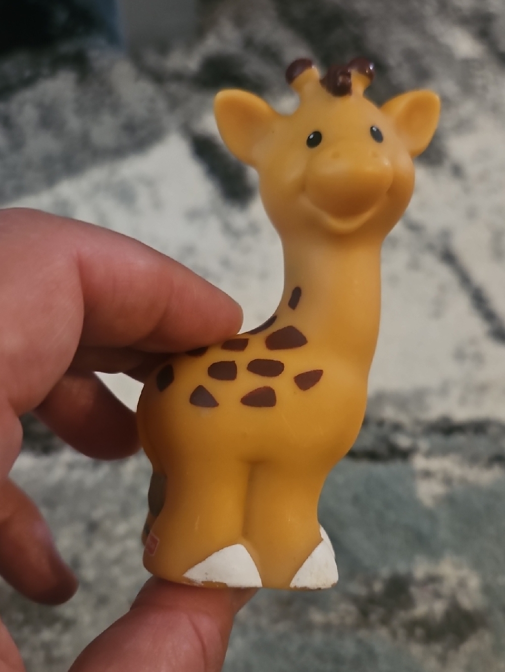 Fisher-Price Little People giraffe figure,
